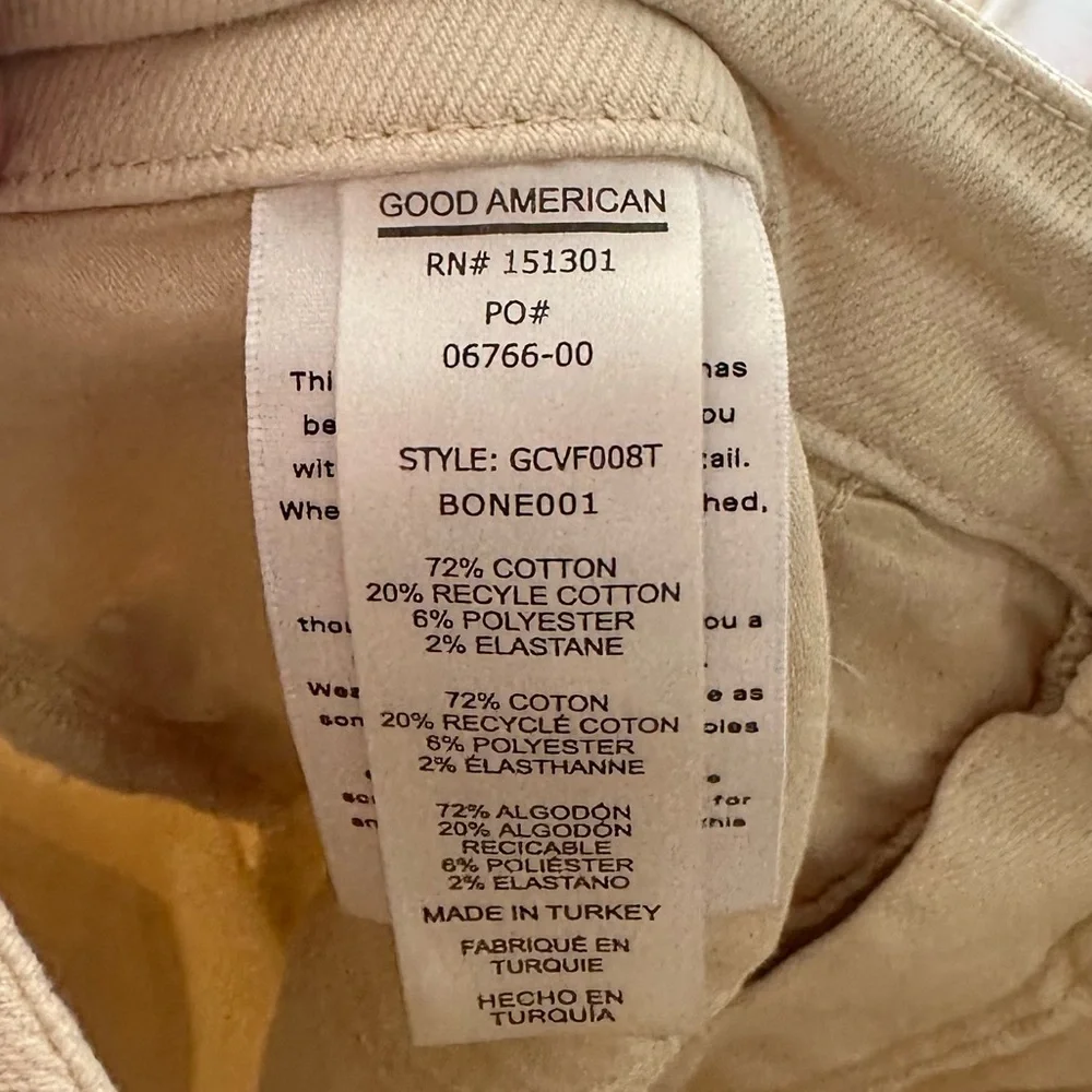 Good American Good Classic High Waist Jeans Size 12/31 - Picture 5 of 6